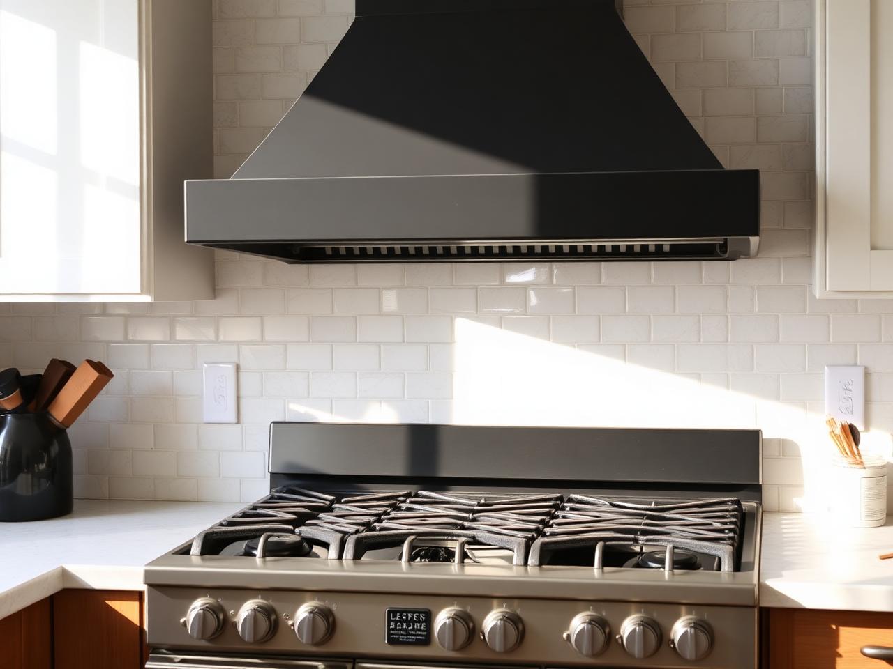 Kitchen backsplash tile installation reference